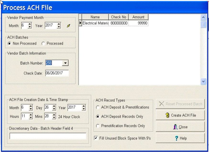 AP_ProcessACHFile