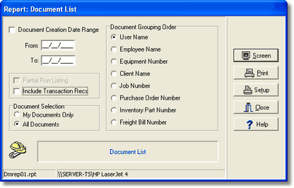 Dm_R_ListofDocs