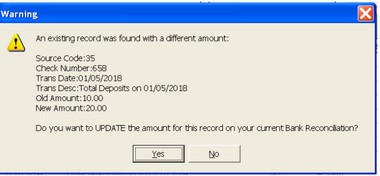 GL_BankRec_ExistingRecordWithDiffAmt
