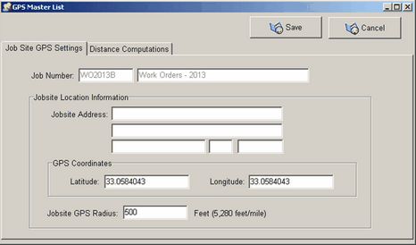 GPSMasterList