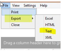 MAR_Export_Text
